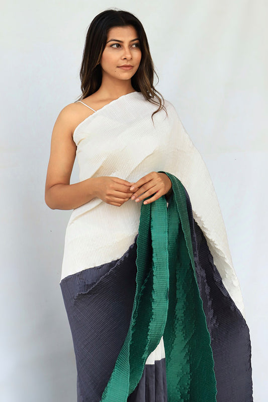 Evening woods saree