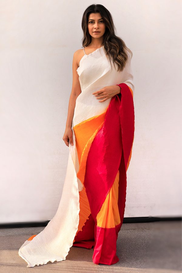 Sunkissed Rose Saree