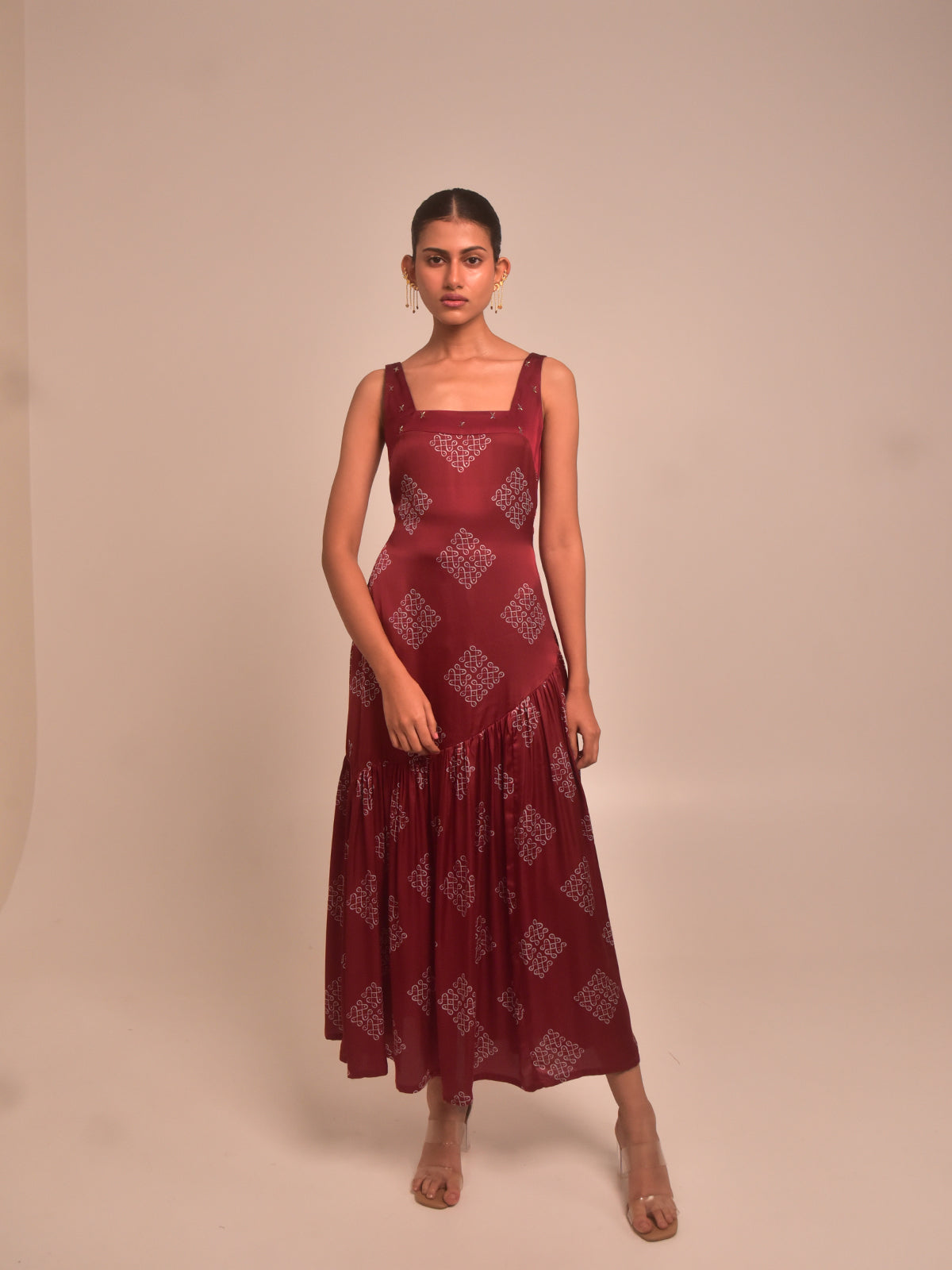 Mohna Modal Strappy Dress