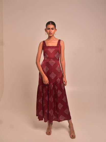 Mohna Modal Strappy Dress