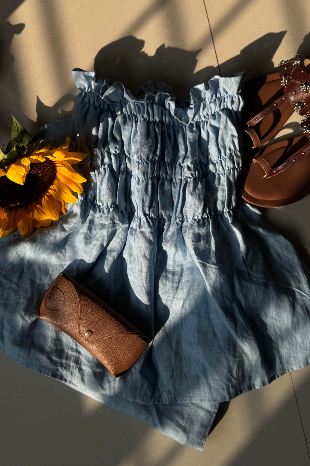 Blue Gelato Top & Pants Set