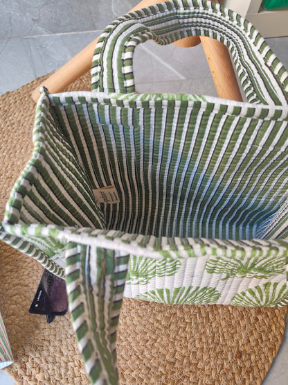 Sea Shell Mini Handblock Tote