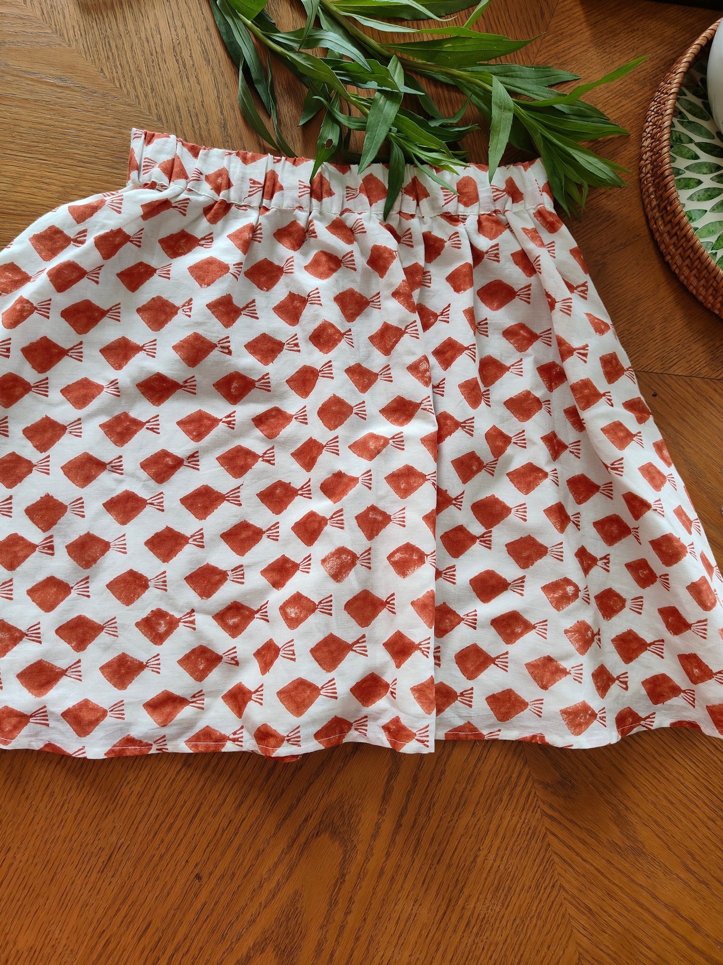 Fintastic Coral Skirt