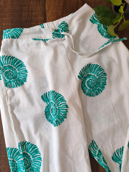 Sea Swirl Bottoms- Aqua