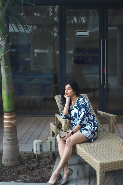 Peacock Garden Shorts Set(set of 2)