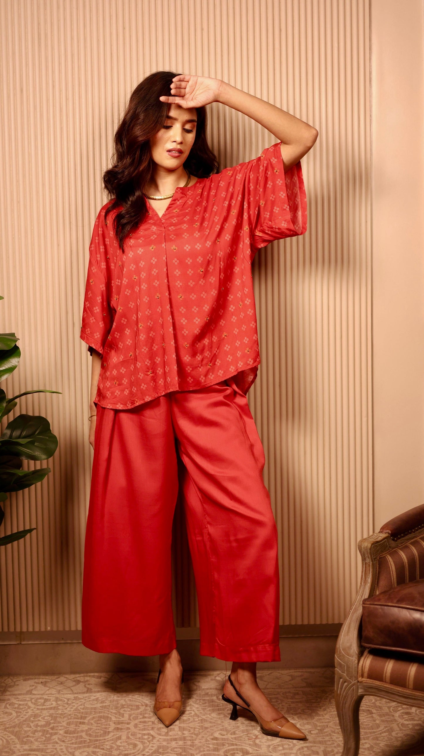 Scarlet Rose Coord Set