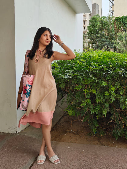 Dusty Rose Flowy Dress