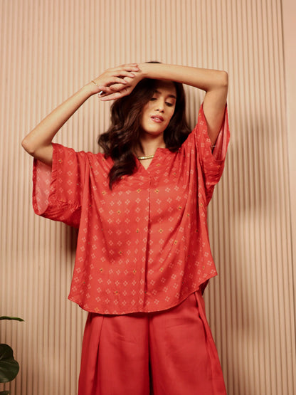 Scarlet Rose One Size Top