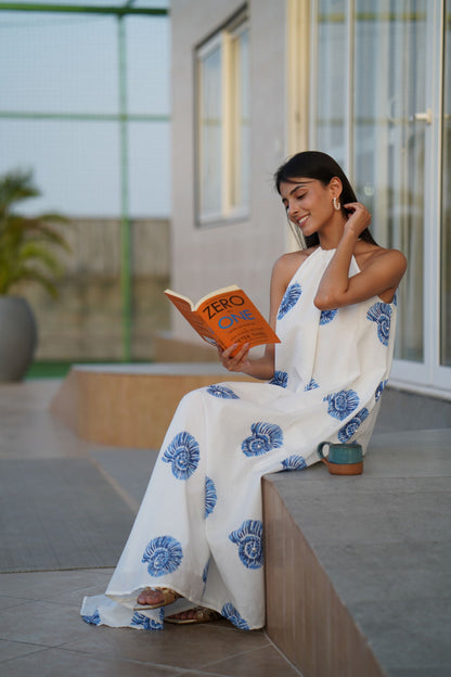 Sea Swirl One Size Maxi Dress
