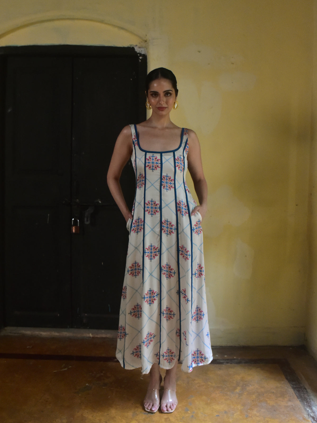 Vani Modal Panelled Dress