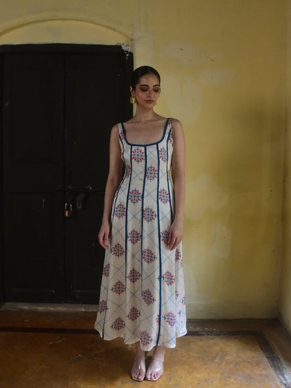 Vani Modal Panelled Dress