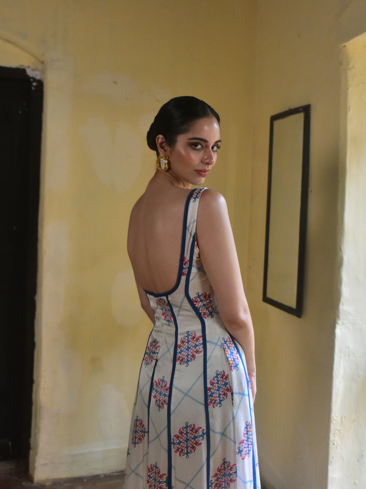 Vani Modal Panelled Dress