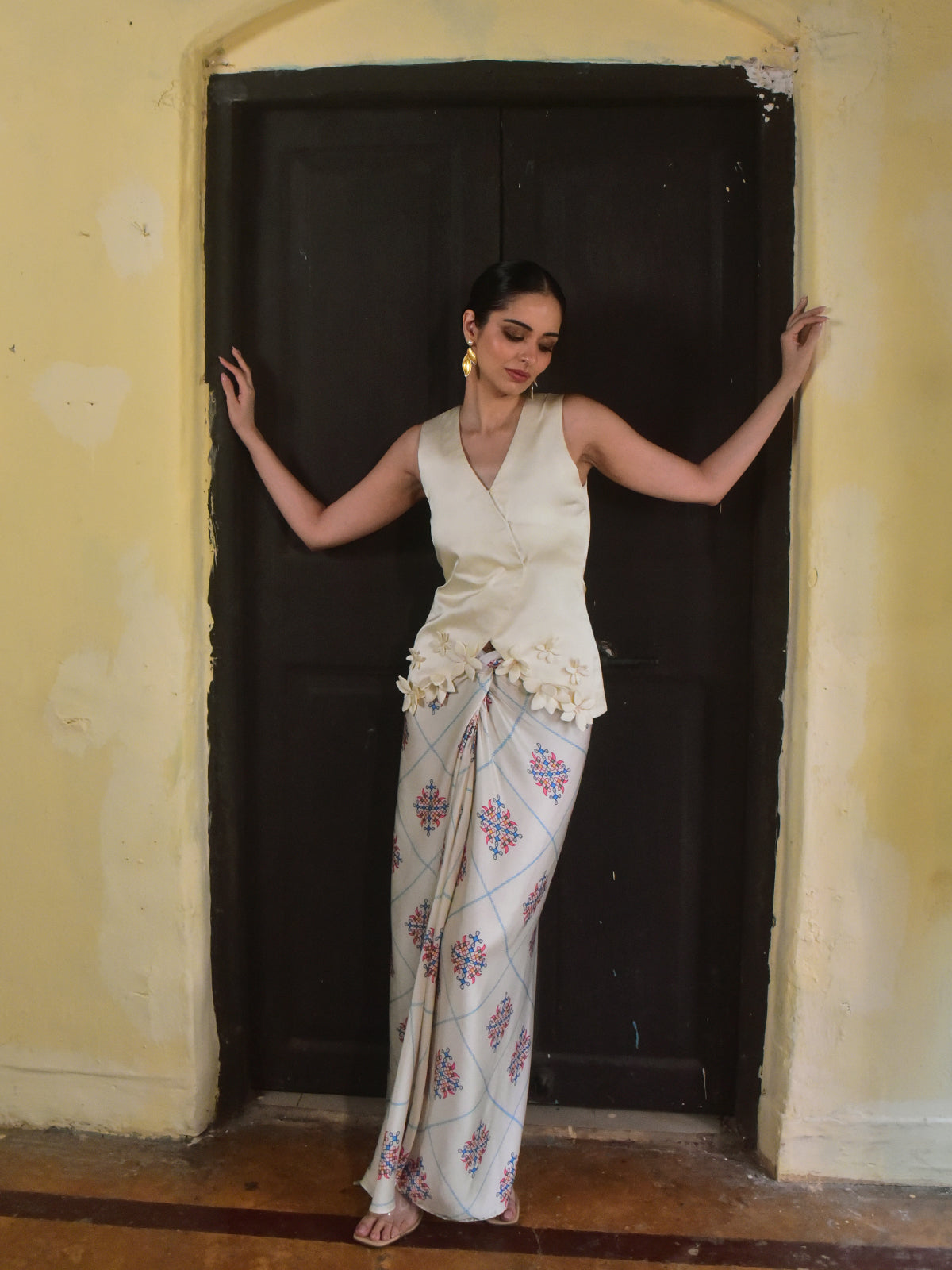 Vani Modal Applique Vest