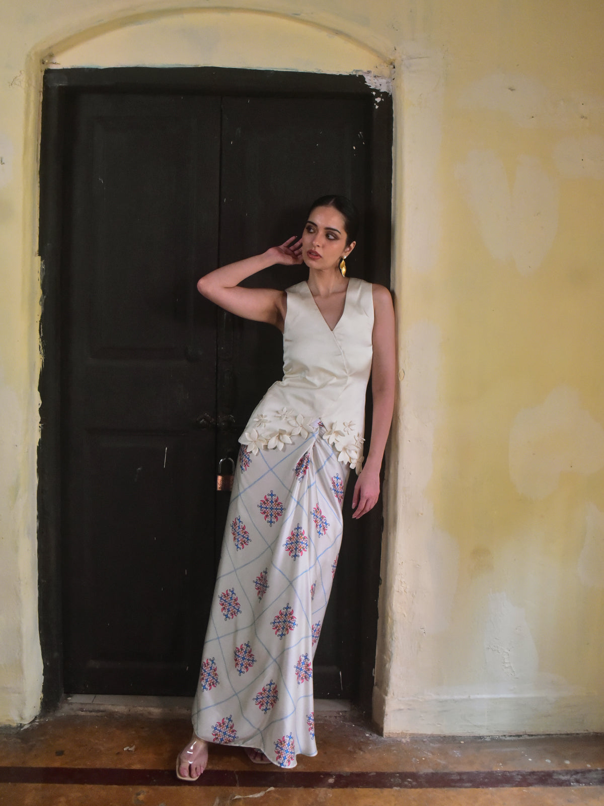 Vani Modal Applique Vest